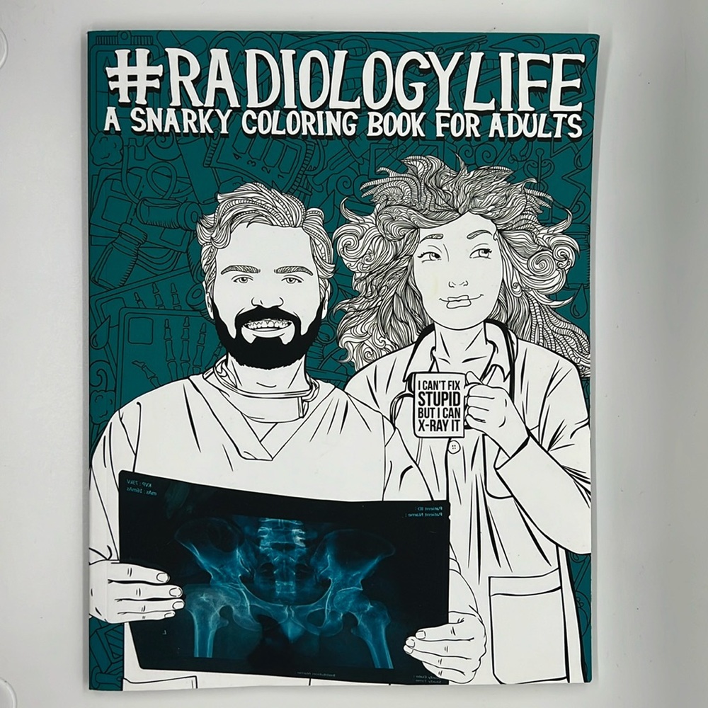 #RadiologyLife Adult Coloring Book